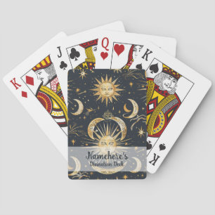 Erstellen Sie Ihr eigenes Verziertes Celestial Blu Spielkarten