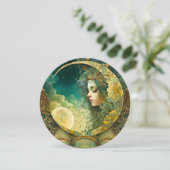 Erstellen Sie Ihr eigenes Victoiran Steampunk Moon Einladung (Stehend Vorderseite)