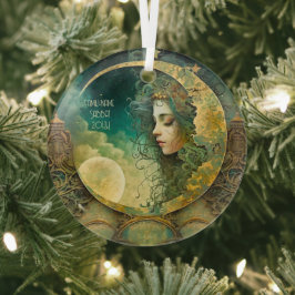 Erstellen Sie Ihr eigenes Victoiran Steampunk Moon Ornament Aus Glas