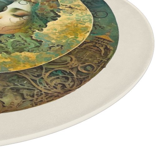 Erstellen Sie Ihr eigenes Victoiran Steampunk Moon Schneidebrett (Ecke)