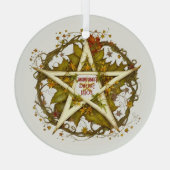 Erstellen Sie Ihr eigenes Viktorianisches Herbstle Ornament Aus Glas (Rückseite)