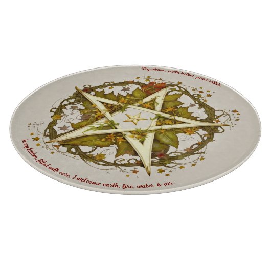 Erstellen Sie Ihr eigenes Viktorianisches Herbstle Schneidebrett (Ecke)