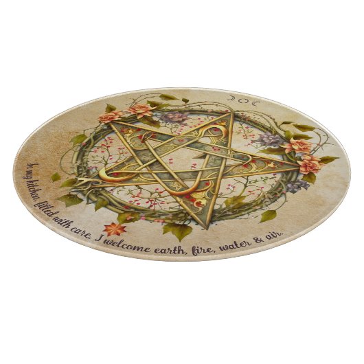 Erstellen Sie Ihr eigenes Viktorianisches Pentagra Schneidebrett (Ecke)