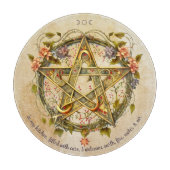 Erstellen Sie Ihr eigenes Viktorianisches Pentagra Schneidebrett (Vorderseite)