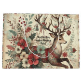 Erstellen Sie Ihr eigenes Viktorianisches Weihnach Große Geschenktüte (Rückseite)