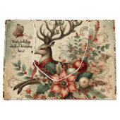 Erstellen Sie Ihr eigenes Viktorianisches Weihnach Große Geschenktüte (Vorderseite)