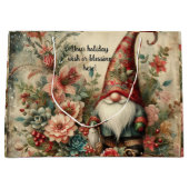 Erstellen Sie Ihr eigenes Viktorianisches Weihnach Große Geschenktüte (Vorderseite)