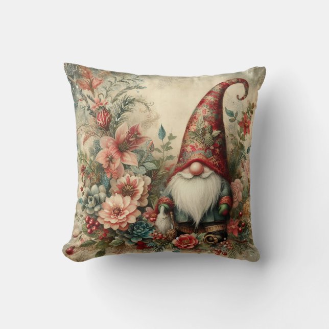 Erstellen Sie Ihr eigenes Viktorianisches Weihnach Kissen (Vorderseite)