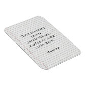 Erstellen Sie Ihr eigenes Vintages Angebotsmagazin Magnet (Rechte Seite)