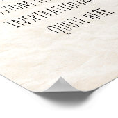 Erstellen Sie Ihr eigenes Vintages Motivierend Ang Poster (Ecke)