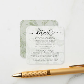 Erstellen Sie Ihr eigenes Vintages Schmetterlingsm Begleitkarte