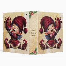 Erstellen Sie Ihr eigenes Vintages süßes Weihnacht