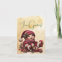 Erstellen Sie Ihr eigenes Vintages Weihnachtsgesch