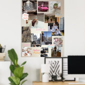 Erstellen Sie Ihr eigenes Vision Board Manifesting Poster (Heimbüro)