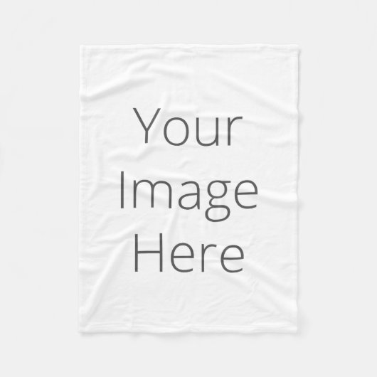 Erstellen Sie Ihr eigenes Vliesschwarz, Baby Fleecedecke (Vorderseite)