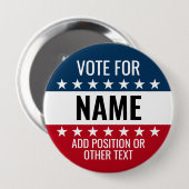 Erstellen Sie Ihr eigenes Wahldesign - klassische Button (Vorne & Hinten)