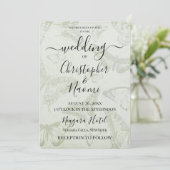 Erstellen Sie Ihr eigenes weiches Vintages Schmett Einladung (Stehend Vorderseite)