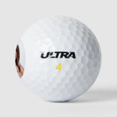 Erstellen Sie Ihr eigenes Weihnachtsfest-Foto Golfball (Logo)