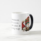 Erstellen Sie Ihr eigenes Weihnachtsfest Kariert G Verwandlungstasse (VorderseiteRechts)