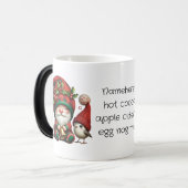 Erstellen Sie Ihr eigenes Weihnachtsfest Kariert G Verwandlungstasse (Vorderseite Links)