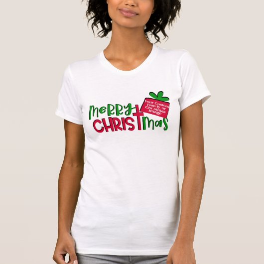 Erstellen Sie Ihr eigenes Weihnachtskreuz Hotbod-S T-Shirt (Vorderseite)