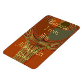 Erstellen Sie Ihr eigenes, weil ich Sie Nakupenda Magnet (Linke Seite)