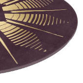 Erstellen Sie Ihr eigenes Wein & Gold Mandala Schneidebrett (Ecke)