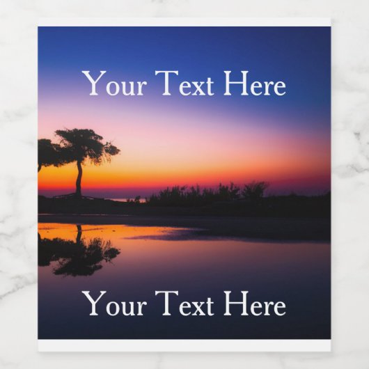 Erstellen Sie Ihr eigenes Weinetikett (Einzelnes Label)