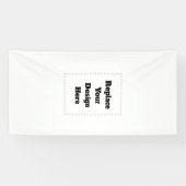 Erstellen Sie Ihr eigenes Weiß  Banner (Horizontal)