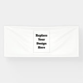 Erstellen Sie Ihr eigenes Weiß Banner (Horizontal)