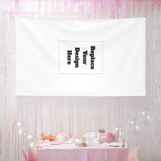 Erstellen Sie Ihr eigenes Weiß Banner (Party)