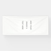 Erstellen Sie Ihr eigenes Weiß Banner (Horizontal)
