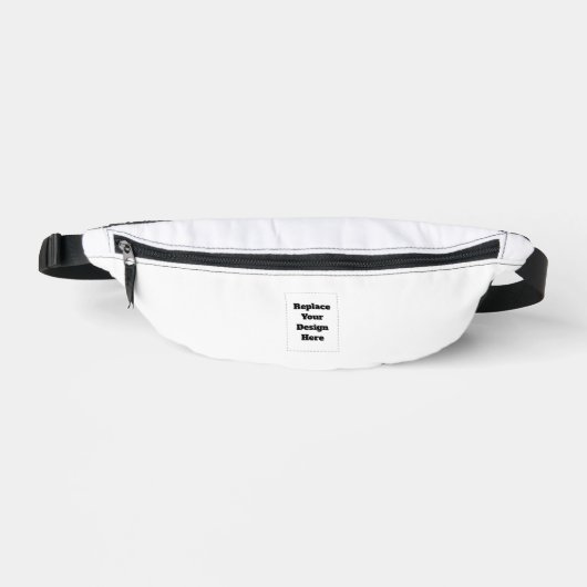 Erstellen Sie Ihr eigenes Weiß Bauchtasche (Vorderseite)