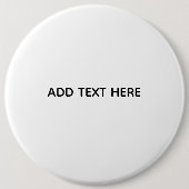Erstellen Sie Ihr eigenes Weiß Button (Vorderseite)