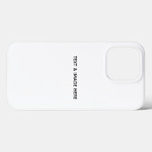 Erstellen Sie Ihr eigenes Weiß Case-Mate iPhone Hülle (Rückseite (Horizontal))