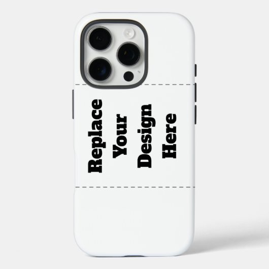 Erstellen Sie Ihr eigenes Weiß Case-Mate iPhone Hülle (Rückseite)