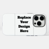 Erstellen Sie Ihr eigenes Weiß Case-Mate iPhone Hülle (Rückseite (Horizontal))