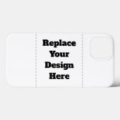 Erstellen Sie Ihr eigenes Weiß Case-Mate iPhone Hülle (Rückseite (Horizontal))