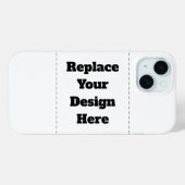 Erstellen Sie Ihr eigenes Weiß Case-Mate iPhone Hülle (Rückseite (Horizontal))