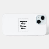 Erstellen Sie Ihr eigenes Weiß  Case-Mate iPhone Hülle (Rückseite (Horizontal))