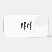 Erstellen Sie Ihr eigenes Weiß Case-Mate iPhone Hülle (Rückseite (Horizontal))