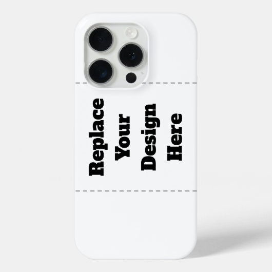 Erstellen Sie Ihr eigenes Weiß Case-Mate iPhone Hülle (Rückseite)