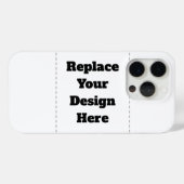 Erstellen Sie Ihr eigenes Weiß Case-Mate iPhone Hülle (Rückseite (Horizontal))