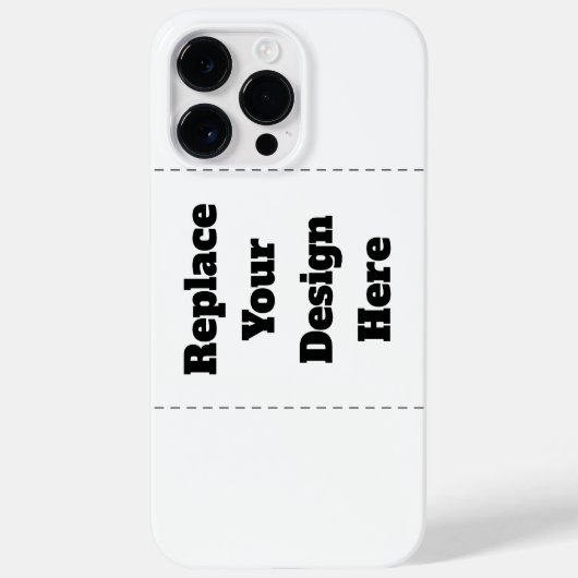 Erstellen Sie Ihr eigenes Weiß Case-Mate iPhone Hülle (Rückseite)