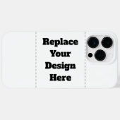 Erstellen Sie Ihr eigenes Weiß Case-Mate iPhone Hülle (Rückseite (Horizontal))