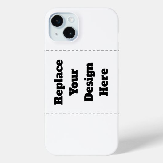 Erstellen Sie Ihr eigenes Weiß Case-Mate iPhone Hülle (Rückseite)