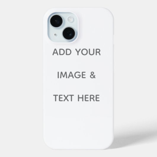 Erstellen Sie Ihr eigenes Weiß  Case-Mate iPhone Hülle (Rückseite)