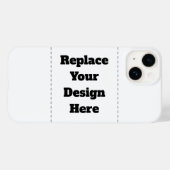 Erstellen Sie Ihr eigenes Weiß Case-Mate iPhone Hülle (Rückseite (Horizontal))