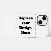 Erstellen Sie Ihr eigenes Weiß Case-Mate iPhone Hülle (Rückseite (Horizontal))