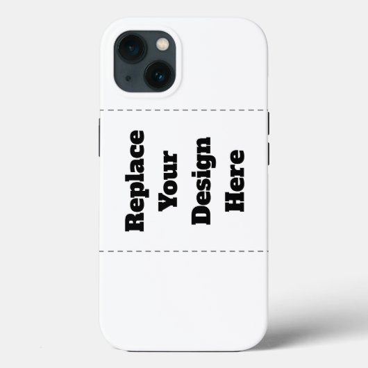 Erstellen Sie Ihr eigenes Weiß  Case-Mate iPhone Hülle (Rückseite)